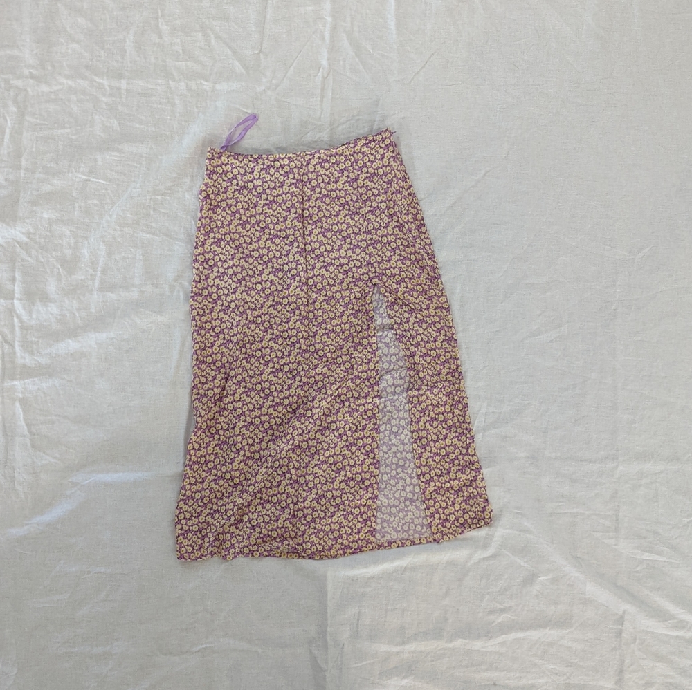 Motel Rocks flower midi skirt
